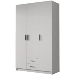 Dulap Space Meble Adrianna I 120 (White/Black) Thumb
