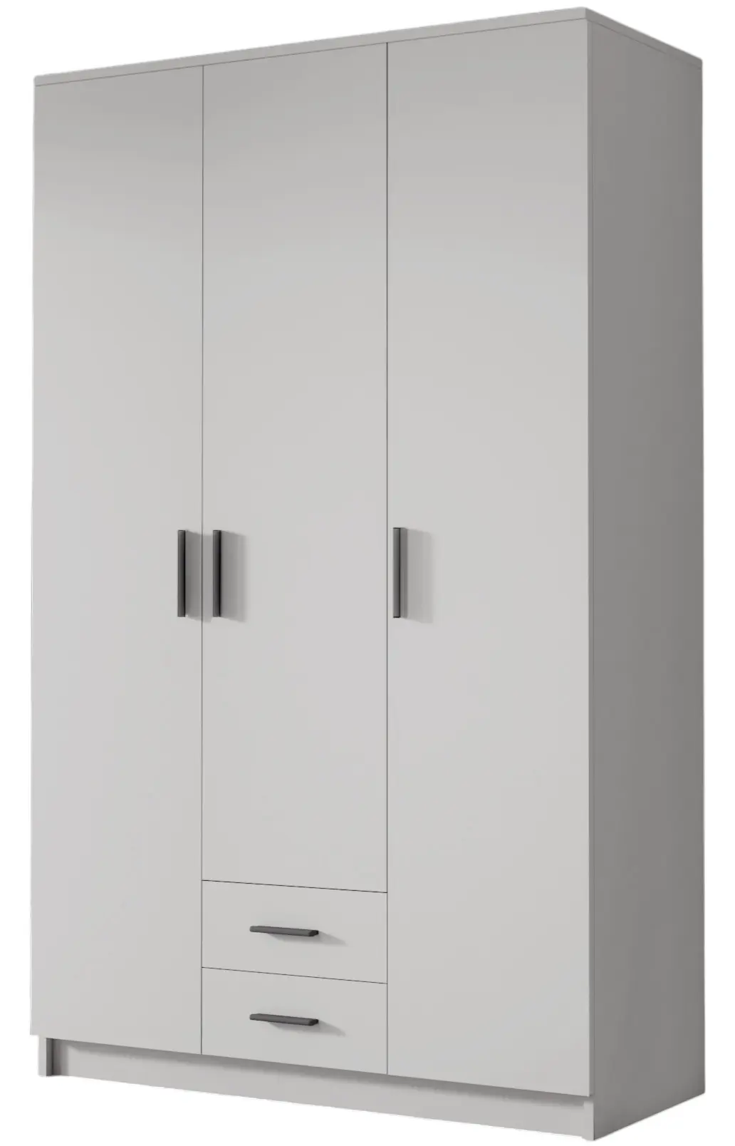 Dulap Space Meble Adrianna I 120 (White/Black) - 2