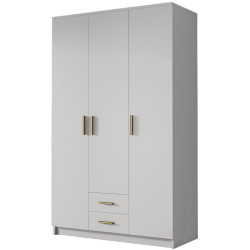 Dulap Space Meble Adrianna I 120 (White/Gold) Thumb
