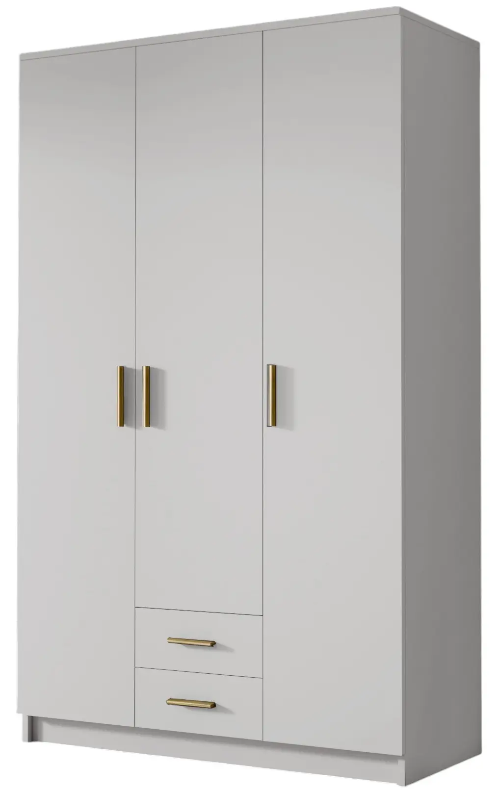 Dulap Space Meble Adrianna I 120 (White/Gold) - 2