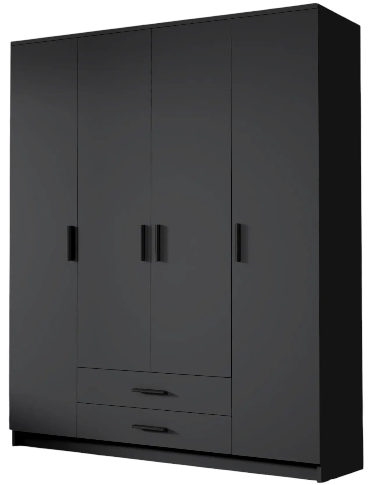 Dulap Space Meble Adrianna I 160 (Black) - 2