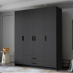 Dulap Space Meble Adrianna I 160 (Black)