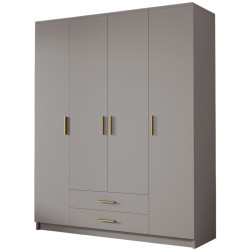 Dulap Space Meble Adrianna I 160 (Cashmere/Gold) Thumb