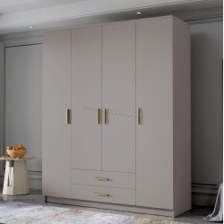 Dulap Space Meble Adrianna I 160 (Cashmere/Gold)