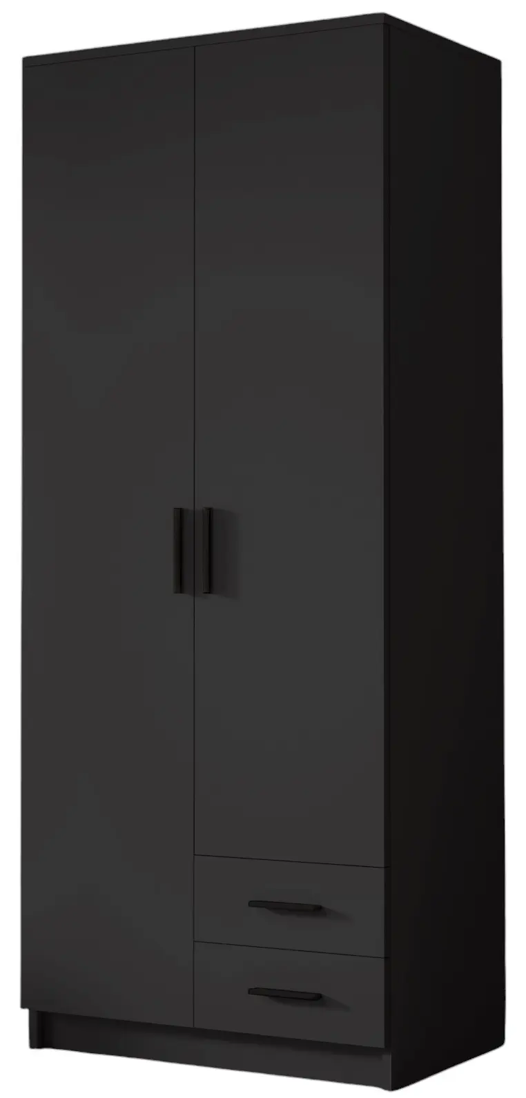 Dulap Space Meble Adrianna I 80 (Black) - 2