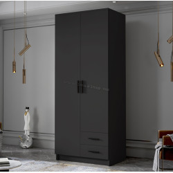 Dulap Space Meble Adrianna I 80 (Black)