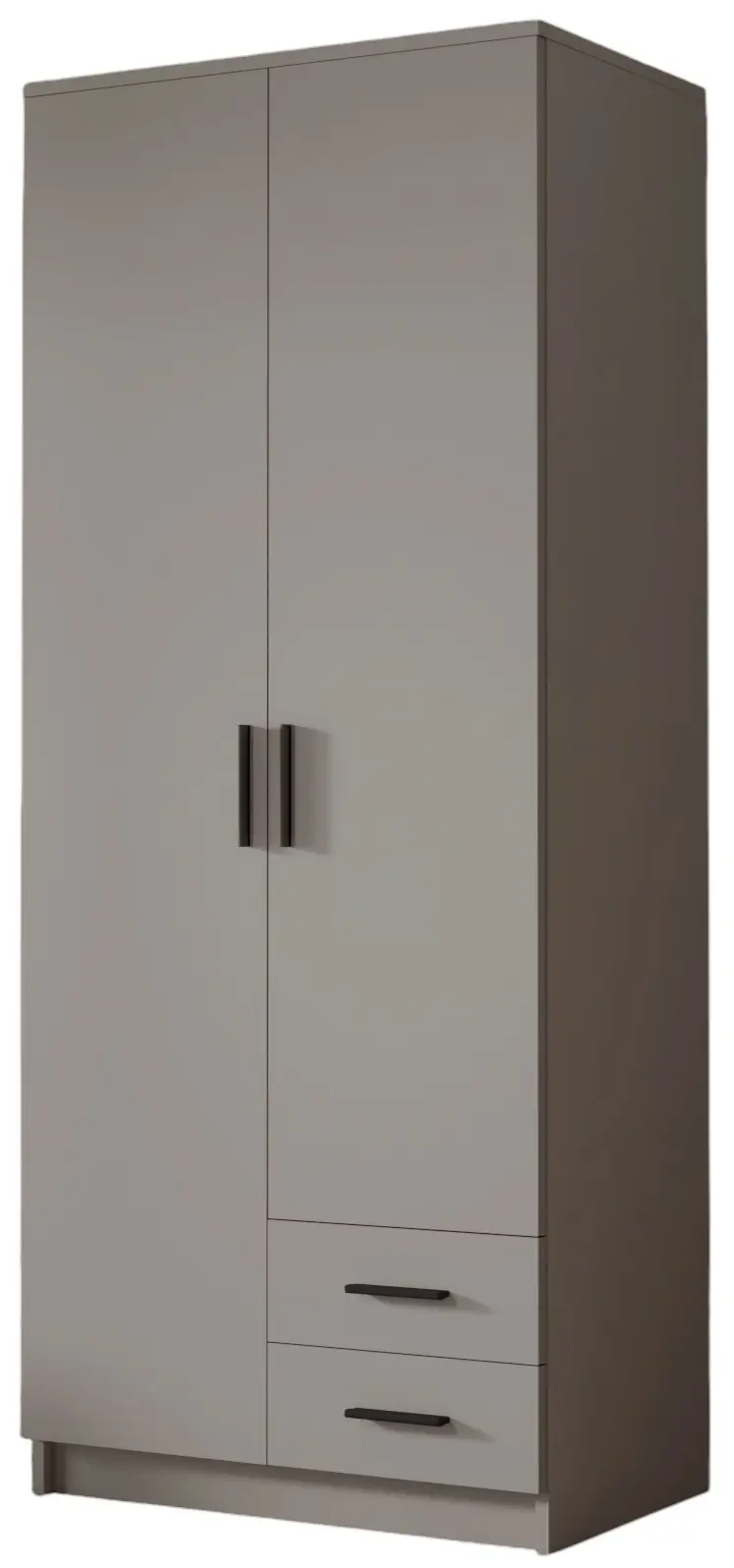 Шкаф Space Meble Adrianna I 80 (Cashmere/Black) - 2