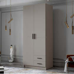 Dulap Space Meble Adrianna I 80 (Cashmere/Black)