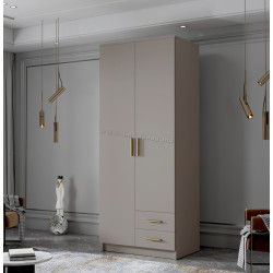 Dulap Space Meble Adrianna I 80 (Cashmere/Gold)