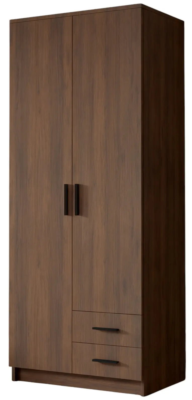 Dulap Space Meble Adrianna I 80 (Walnut/Black) - 2