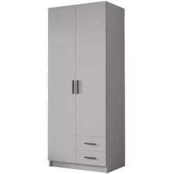 Шкаф Space Meble Adrianna I 80 (White/Black) Thumb