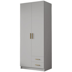 Шкаф Space Meble Adrianna I 80 (White/Gold) Thumb