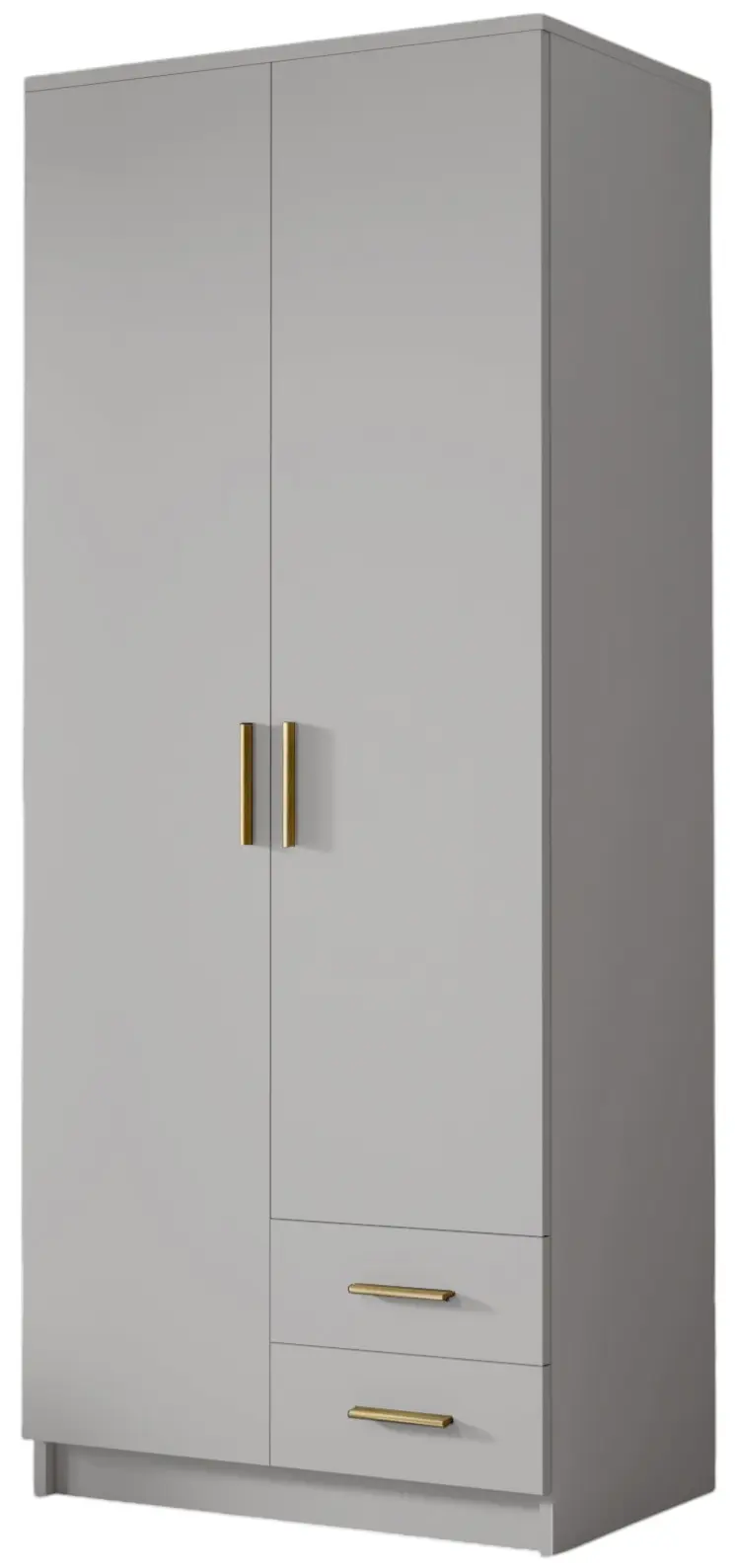 Шкаф Space Meble Adrianna I 80 (White/Gold) - 2