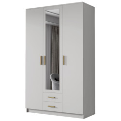 Dulap Space Meble Adrianna II 120 (White/Gold) Thumb