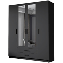 Dulap Space Meble Adrianna II 160 (Black) Thumb