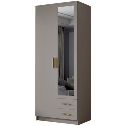Dulap Space Meble Adrianna II 80 (Cashmere/Gold) Thumb