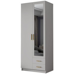 Dulap Space Meble Adrianna II 80 (White/Gold) Thumb