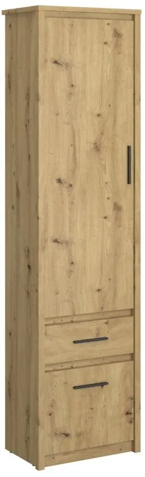 Шкаф Tempo Kondela Airon 2D1S (Artisan Oak)