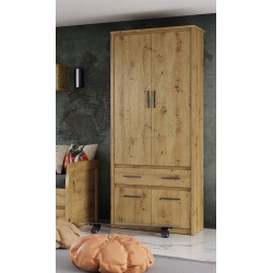 Dulap Tempo Kondela Airon 4D1S/40 (Artisan Oak)