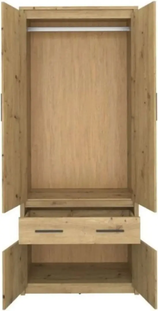 Шкаф Tempo Kondela Airon 4D1S 50 (Artisan Oak)