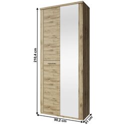 Шкаф Tempo Kondela Dorsi 2D (Navarra Oak) Thumb