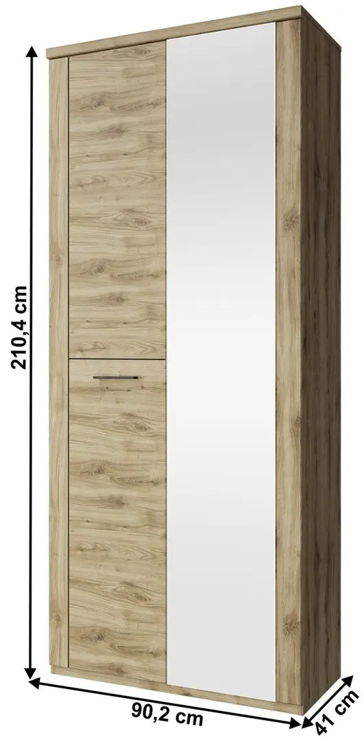 Шкаф Tempo Kondela Dorsi 2D (Navarra Oak)