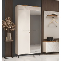 Шкаф Tempo Kondela Eyco 2D/40 (Cashmere/Castello Oak)