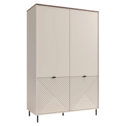 Шкаф Tempo Kondela Eyco 4D (Cashmere/Castello Oak) Thumb
