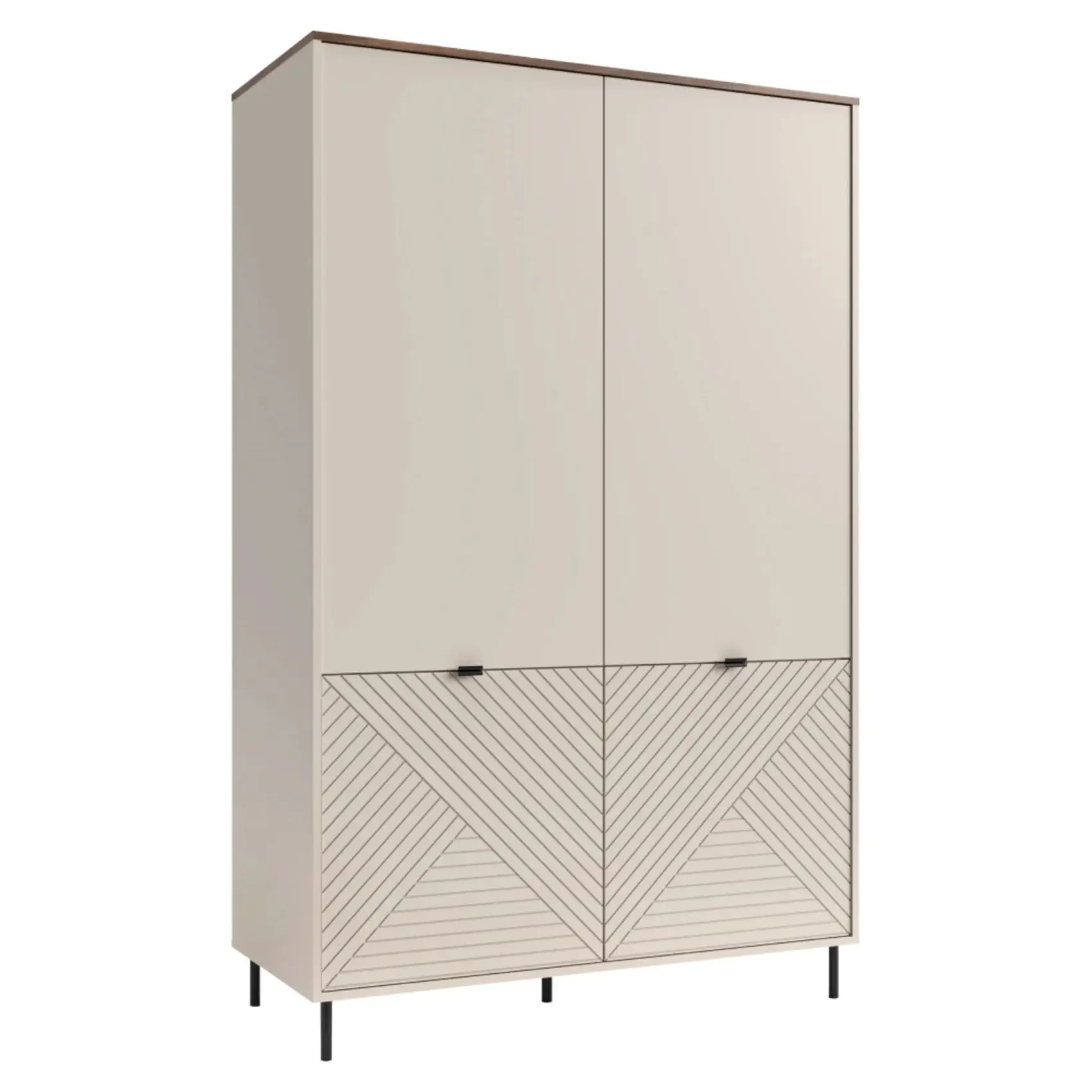 Шкаф Tempo Kondela Eyco 4D (Cashmere/Castello Oak) - 2