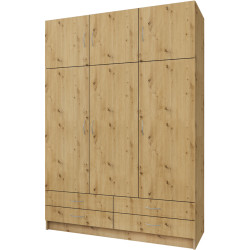 Шкаф Tempo Kondela Geri New (Artisan Oak) Thumb