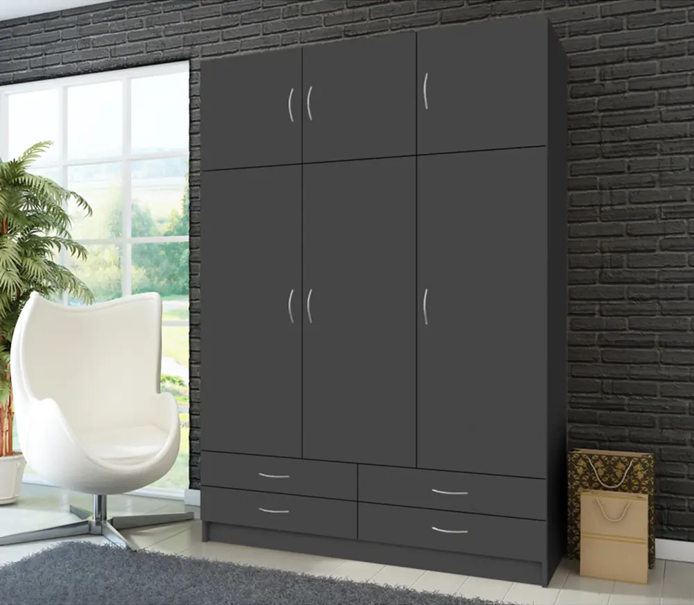 Шкаф Tempo Kondela Geri New (Graphite)