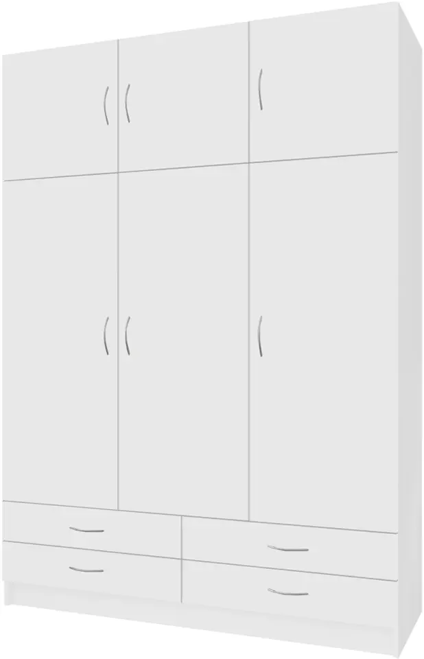 Шкаф Tempo Kondela Geri New (White)