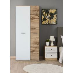 Dulap Tempo Kondela Iria 2D A (Wotan Oak/White)