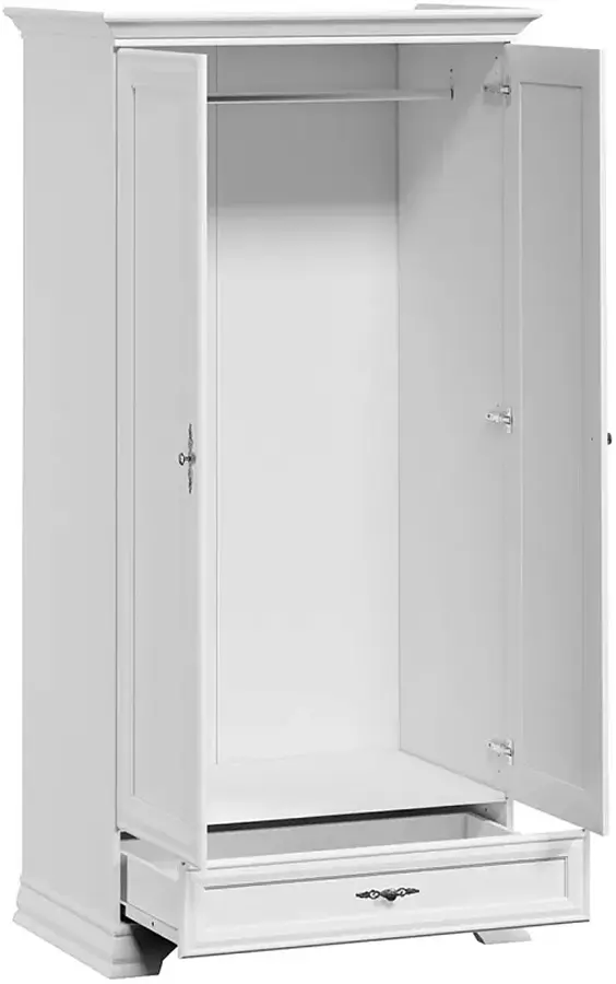 Dulap Tempo Kondela Kentak SZF2D1S (Alpine White) - 3