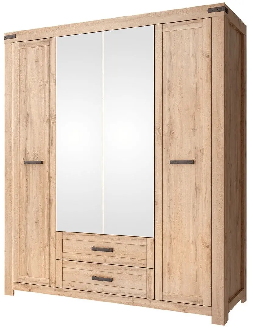 Dulap Tempo Kondela Moratiz 4D2S (Wotan Oak)