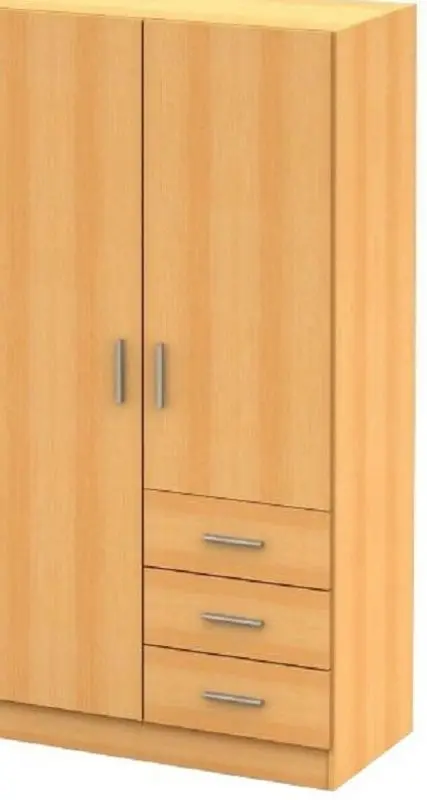 Шкаф Tempo Kondela Nena New Typ 1 (Beech) - 2