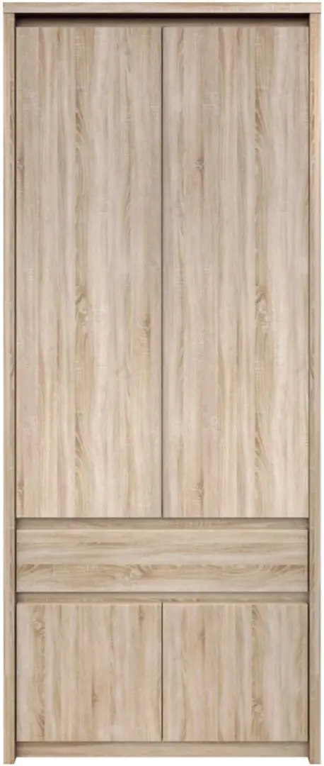 Шкаф Tempo Kondela Norty Typ 22 4D1S 70 (Sonoma Oak) - 2