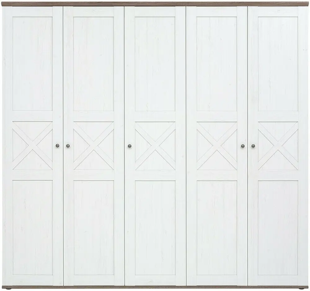 Dulap Tempo Kondela Teina SZF5D (Canyon Pine/Sonoma Oak Truffle)