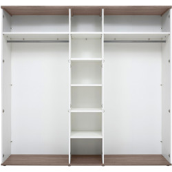 Dulap Tempo Kondela Teina SZF5D (Canyon Pine/Sonoma Oak Truffle) Thumb