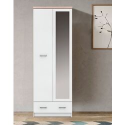 Dulap Tempo Kondela Topty Typ 31 2D1S (White/Sonoma Oak)