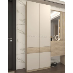 Шкаф Tempo Kondela Vertio SZF4D2S (Sonoma Oak/Cashmere)