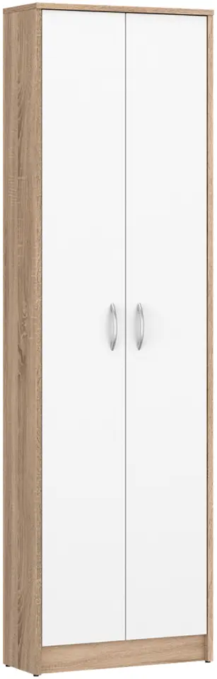 Dulap Tempo Kondela Vira-Mecki New (White/Sonoma Oak)