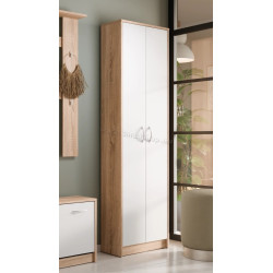 Шкаф Tempo Kondela Vira-Mecki New (White/Sonoma Oak)