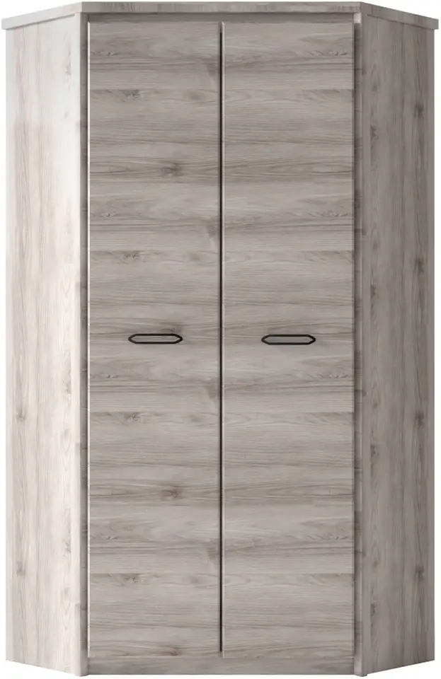 Шкаф угловой Tempo Kondela Jesi New 2D (Nairobi Chestnut)