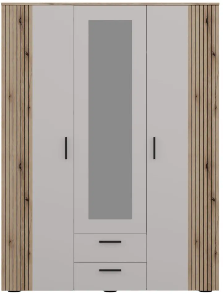 Dulap TopEshop Ava 150 (Cashmere/Evoke Oak) - 3