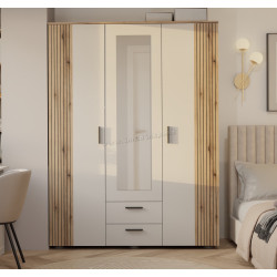 Шкаф TopEshop Ava 150 (Cashmere/Evoke Oak)