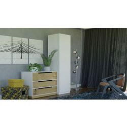 Пенал TopEshop Malwa SD-50 (White Matt) Thumb