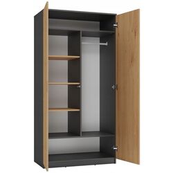 Шкаф TopEshop Malwa SD-90 (Anthracite/Artisan Oak) Thumb