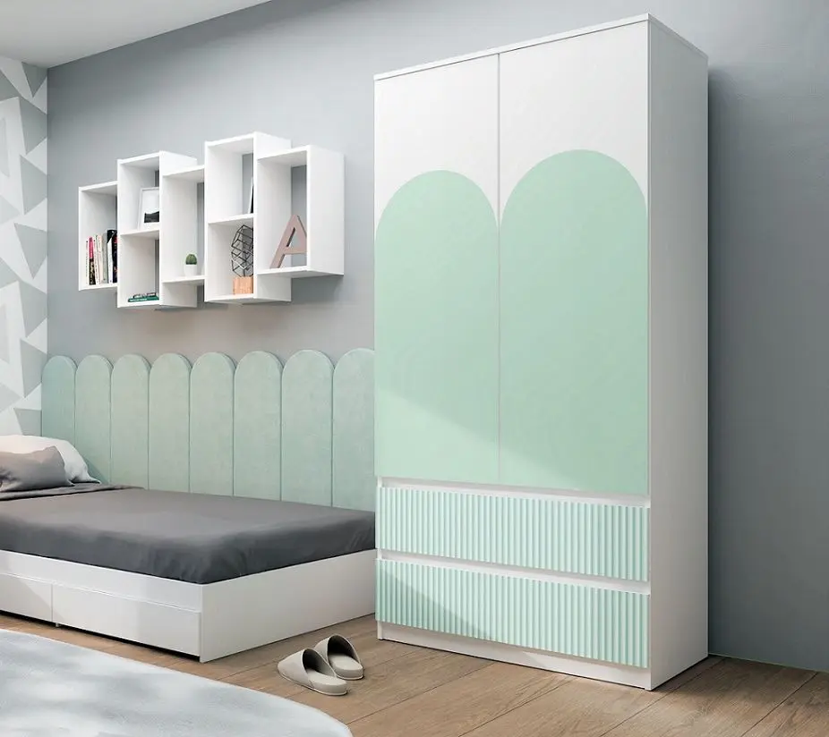 Шкаф TopEshop Malwa SS-90 Arteso (White/Mint)