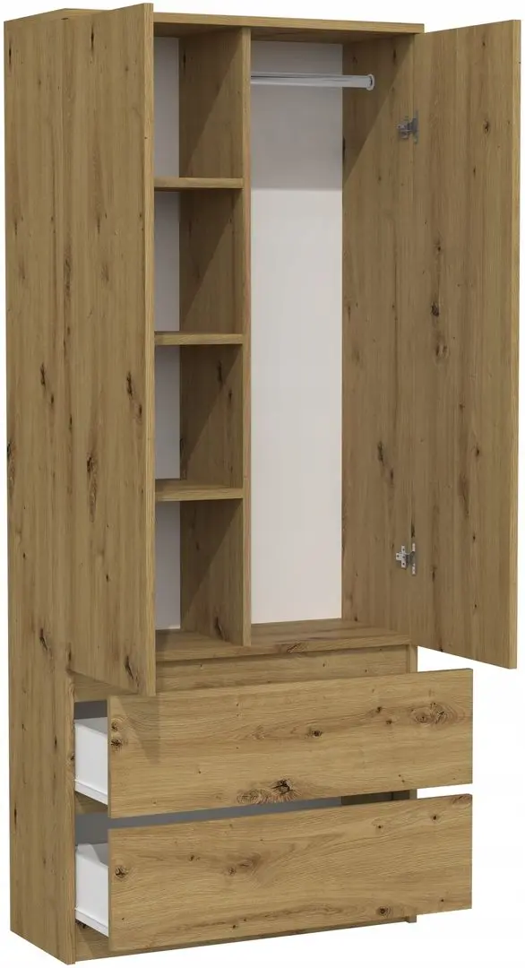 Dulap TopEshop Malwa SS-90 (Artisan Oak)